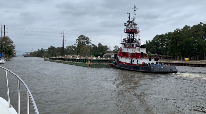 Not Many Boats Spend Two Nights at Coinjock